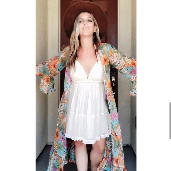 NWT Gypsy Spell Kimono Cover Up - Picture 11 of 13